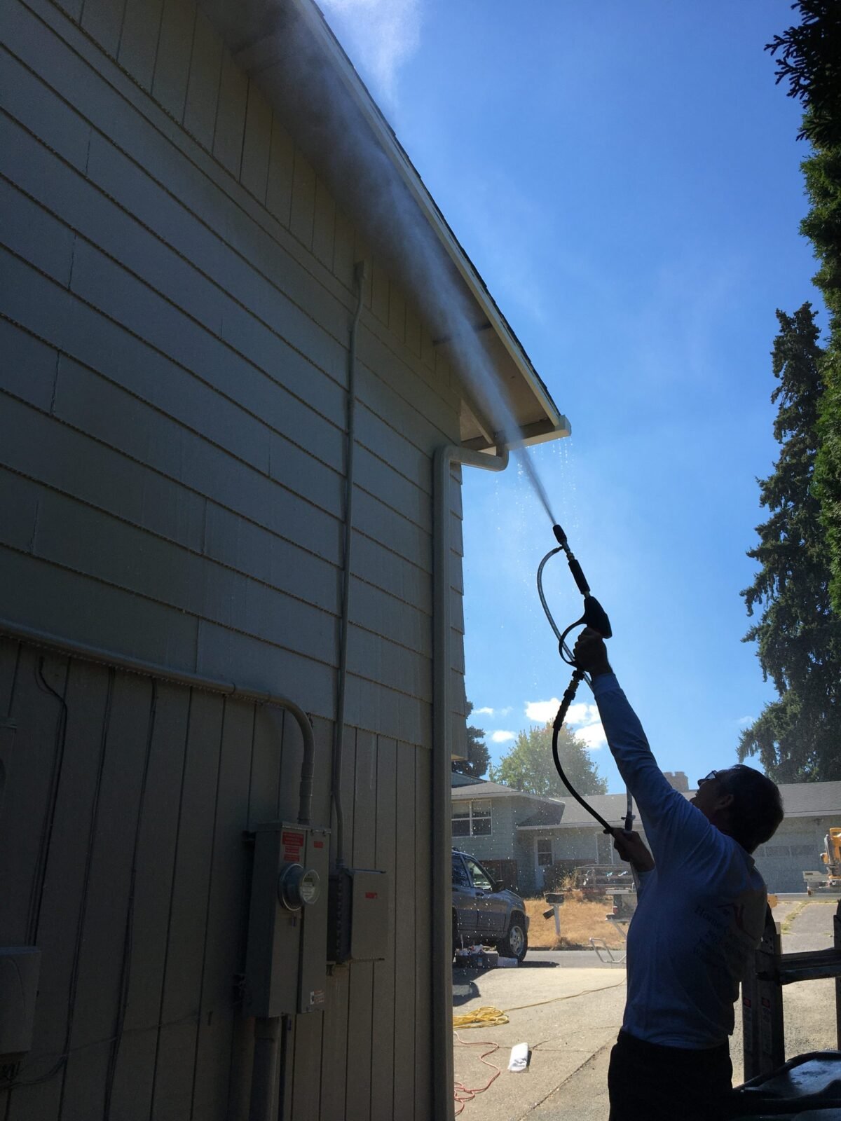 Soft Wash House Washing by Home Cleaning Pros LLC using eco-friendly cleaning solutions